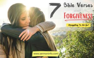 7 Bible Verses About Forgiveness