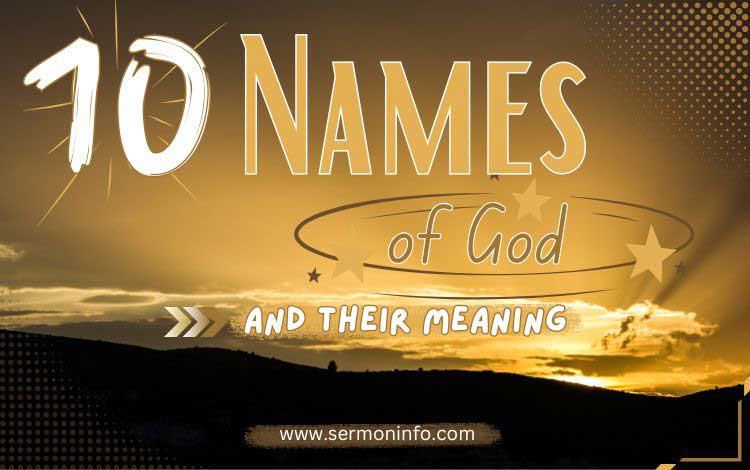 10 Names of God and Their Meaning